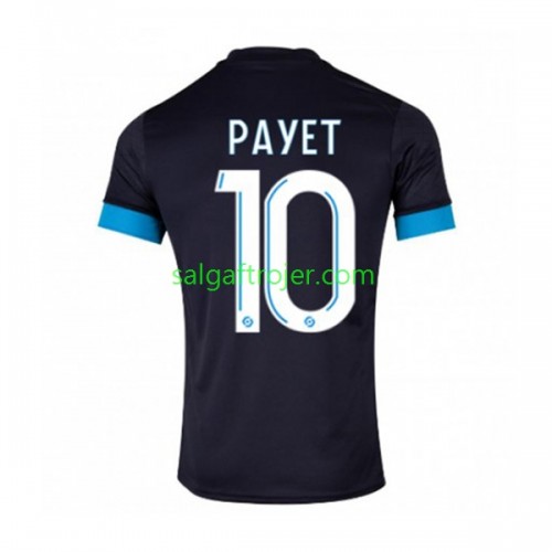 Olympique de Marseille Dimitri Payet 10 Fodboldtrøjer Udebanesæt 2022/23 Kort ærmer Olympique de Marseille Dimitri Payet 10 Fodboldtrøjer Udebanesæt 2022/23 Kort ærmer
